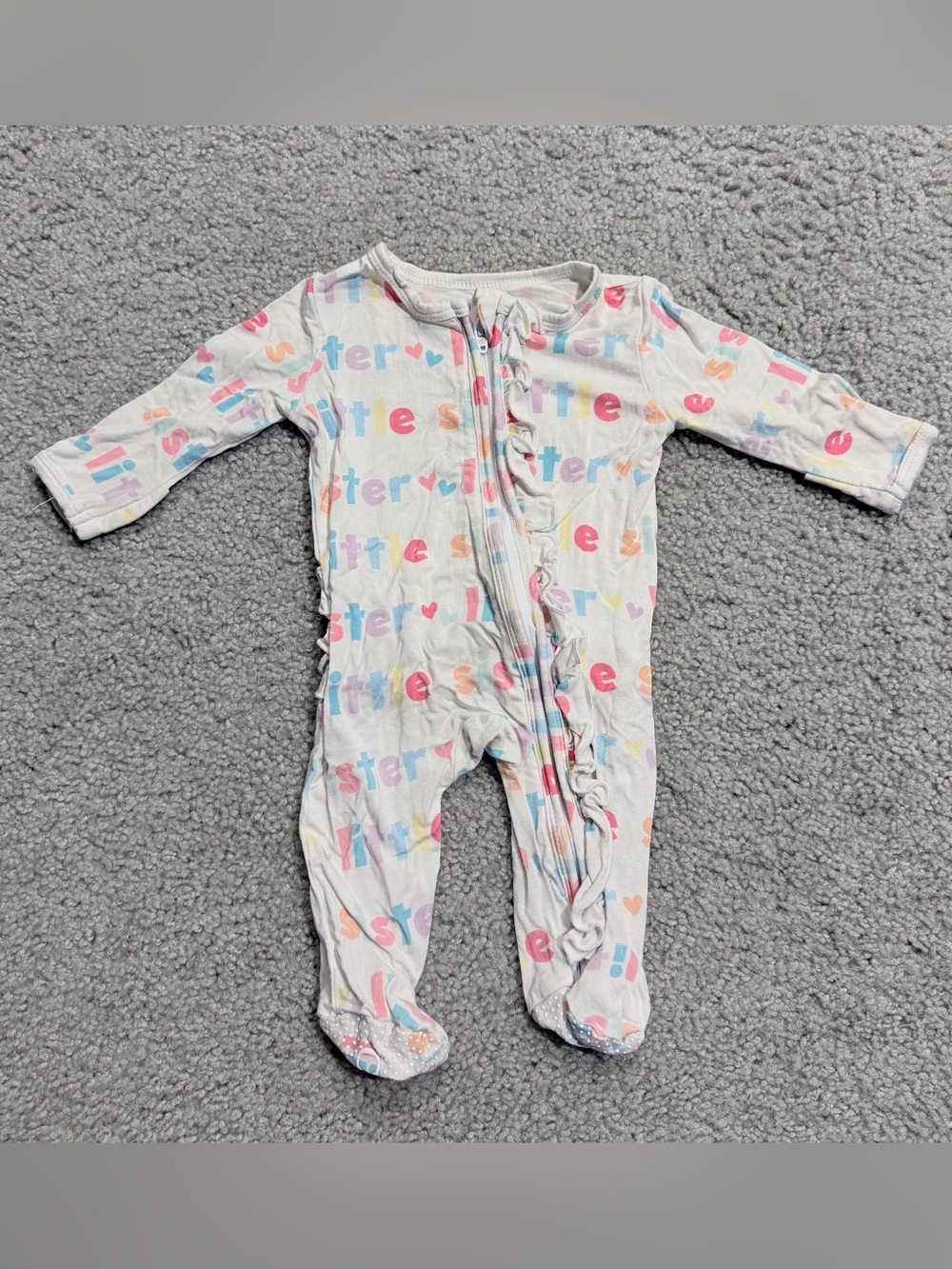 Caden Lane Little Sister Footie Pajamas